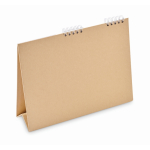 Bureaukalender met plaknotities en notitieblok kleur beige tweede weergave