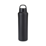 Thermosfles van gerecycled roestvrij staal, anti-condens 740 ml kleur zwart