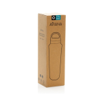 Thermosfles van gerecycled roestvrij staal, anti-condens 740 ml kleur zwart tweede weergave met doos