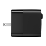 Snellader GaN eco met oprolbare kabel 80 cm 65 W kleur zwart negende weergave