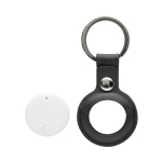 Eco‑keyfinder met alarm, compatibel met Apple en Android kleur wit vijfde weergave