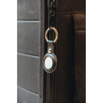 Eco‑keyfinder met alarm, compatibel met Apple en Android kleur wit