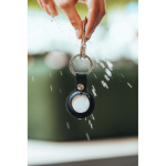 Eco‑keyfinder met alarm, compatibel met Apple en Android kleur wit