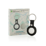 Eco‑keyfinder met alarm, compatibel met Apple en Android kleur wit weergave met doos