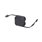 Telefoonhouder met oprolbare kabel 100 cm en 100 W snelladen kleur zwart weergave 14