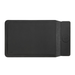 Eco‑laptophoes met ritssluiting en magnetisch opladen 15,6” Swiss Peak kleur zwart derde weergave
