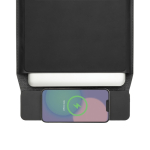 Eco‑laptophoes met ritssluiting en magnetisch opladen 15,6” Swiss Peak kleur zwart zesde weergave