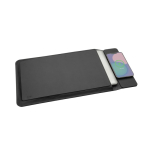 Eco‑laptophoes met ritssluiting en magnetisch opladen 15,6” Swiss Peak kleur zwart negende weergave