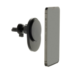 Magnetische autohouder voor mobiel met draadloos opladen 15 W kleur zwart tweede weergave