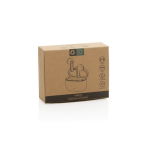 Gerecycleerde draadloze oortjes met microfoon, snel opladen BT 6.0 kleur wit tweede weergave met doos