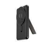 Eco 5‑in‑1 powerbank met oplaadkabels en staander 5.000 mAh kleur zwart tiende weergave