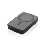 Pocket‑powerbank van gerecycled ABS met laadindicator 10.000 mAh kleur zwart