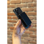 Pocket‑powerbank van gerecycled ABS met laadindicator 10.000 mAh kleur zwart sfeer weergave 2