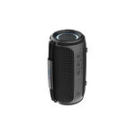 Speaker van gerecycled kunststof met IPX4 waterbestendigheid 16 W kleur zwart weergave met logo