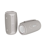 Speaker van gerecycled kunststof met IPX4 waterbestendigheid 16 W kleur grijs