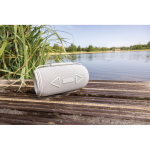 Speaker van gerecycled kunststof met IPX4 waterbestendigheid 16 W kleur grijs sfeer weergave