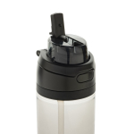 Lichte RPET-fles met dubbele lekvrije dop 800 ml kleur zwart vijfde weergave