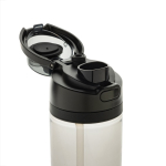 Lichte RPET-fles met dubbele lekvrije dop 800 ml kleur zwart zesde weergave