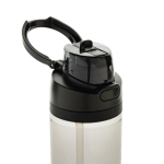 Lichte RPET-fles met dubbele lekvrije dop 800 ml kleur zwart zevende weergave