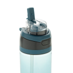 Lichte RPET-fles met dubbele lekvrije dop 800 ml kleur blauw vijfde weergave