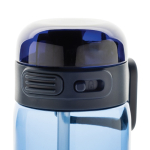 Sportfles van RPET met lekvrij deksel en rietje 800 ml kleur marineblauw zesde weergave