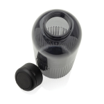 RPET-fles met grip en origineel ribbel design 750 ml kleur zwart vijfde weergave