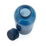 RPET-fles met grip en origineel ribbel design 750 ml kleur marineblauw vijfde weergave