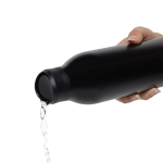 Eco‑fles met 360° drinkervaring 600 ml kleur zwart zesde weergave