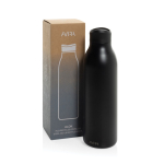 Eco‑fles met 360° drinkervaring 600 ml kleur zwart weergave met doos