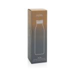 Eco‑fles met 360° drinkervaring 600 ml kleur zwart tweede weergave met doos