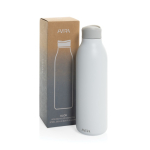 Eco‑fles met 360° drinkervaring 600 ml kleur wit weergave met doos