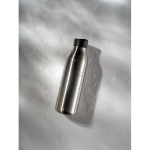 Eco‑fles met 360° drinkervaring 600 ml kleur zilver sfeer weergave 2