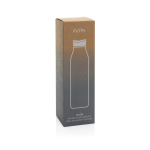 Eco‑fles met 360° drinkervaring 600 ml kleur zilver tweede weergave met doos