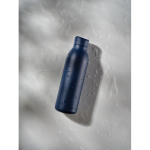 Eco‑fles met 360° drinkervaring 600 ml kleur marineblauw sfeer weergave 2