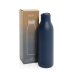 Eco‑fles met 360° drinkervaring 600 ml kleur marineblauw weergave met doos