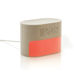 Eco‑wekker met geleidelijke verlichting en rustgevende natuurgeluiden kleur beige tweede weergave