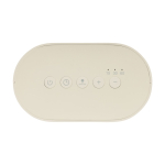 Eco‑wekker met geleidelijke verlichting en rustgevende natuurgeluiden kleur beige zevende weergave