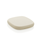 Spiegeltje gerecycled kunststof met standaard- en vergrotende spiegel kleur beige tweede weergave