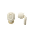 Oordopjes van gerecycled silicone met 36 dB geluidsreductie kleur beige vijfde weergave