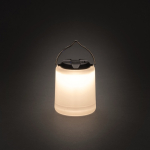 Draagbare lamp van eco‑plastic met drie LED‑lichtstanden kleur wit zesde weergave