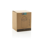 Draagbare lamp van eco‑plastic met drie LED‑lichtstanden kleur wit tweede weergave met doos