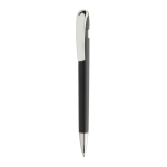 Pen van gerecycled plastic met Dokumental® navulling, blauwe inkt kleur zwart