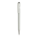 Pen van gerecycled plastic met Dokumental® navulling, blauwe inkt kleur grijs