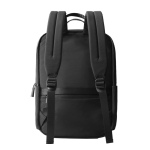 Uitbreidbare rugzak van gerecycled materiaal met Duo‑rits 16” kleur zwart vijfde weergave