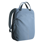Uitbreidbare rugzak van gerecycled materiaal met Duo‑rits 16” kleur blauw