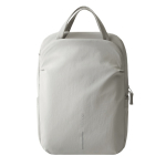 Uitbreidbare rugzak van gerecycled materiaal met Duo‑rits 16” kleur grijs tweede weergave