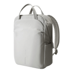 Uitbreidbare rugzak van gerecycled materiaal met Duo‑rits 16” kleur grijs derde weergave
