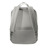 Uitbreidbare rugzak van gerecycled materiaal met Duo‑rits 16” kleur grijs vierde weergave