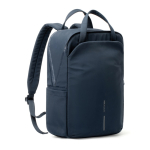 Uitbreidbare rugzak van gerecycled materiaal met Duo‑rits 16” kleur marineblauw weergave 12