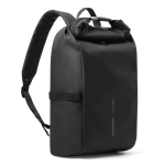 Waterdichte urban anti‑diefstal rugzak met fietsbevestiging 16” kleur zwart